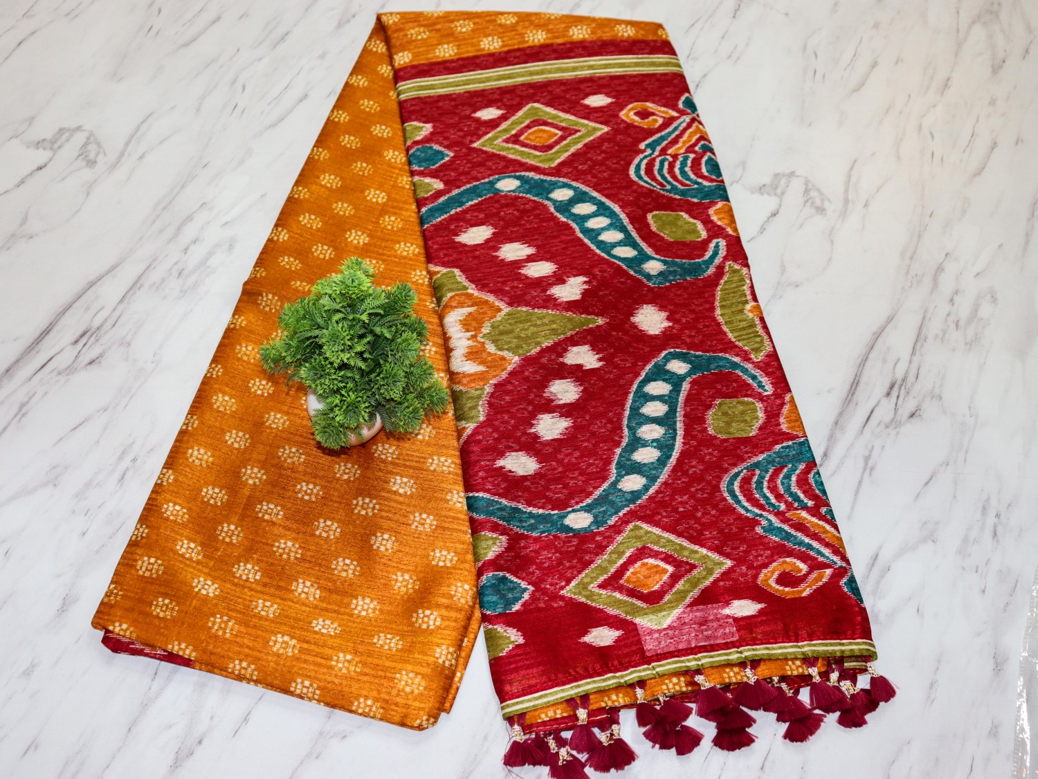 IkatDreams Cotton Saree