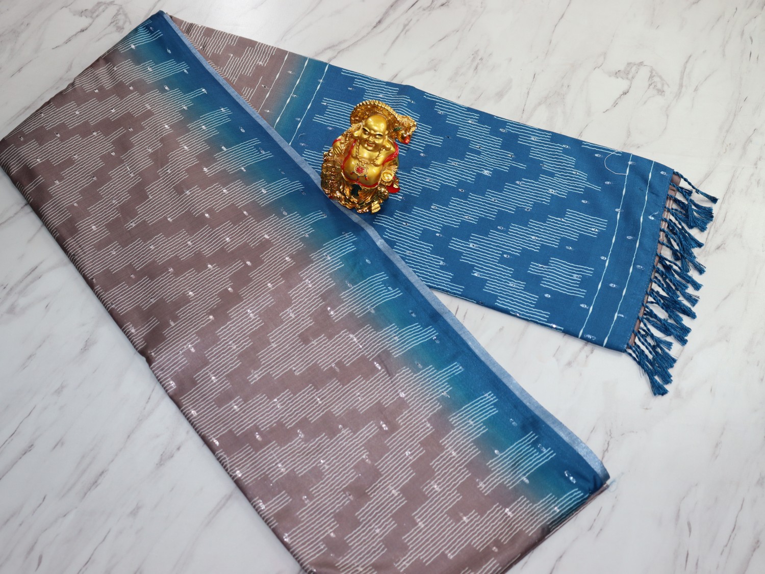Royal Ikat Essence Saree